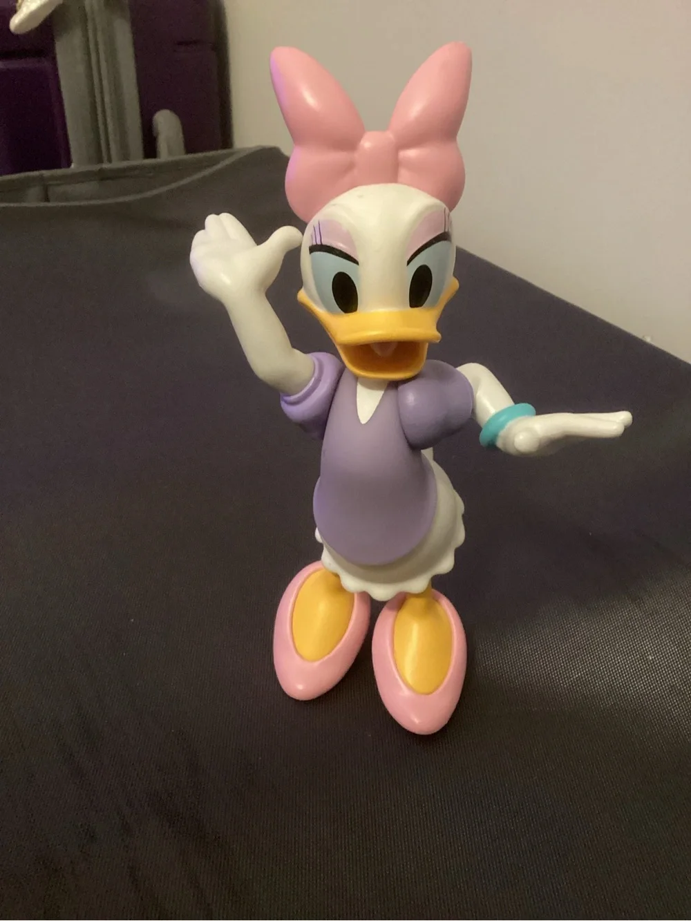 2025 Disney World Parks Daisy Duck Articulated Plastic Figure